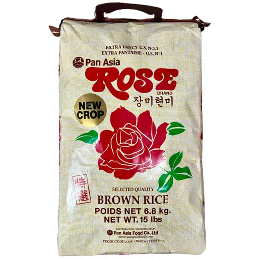 Rose Extra Fancy Brown Rice - 15 Lbs