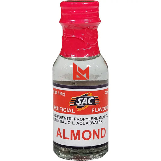 SAC Almond Essence 12x25ml - Bulkmart.ca Baking