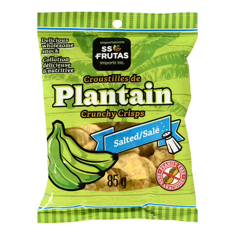 SS Frutas - Plantain Crisps Salted - 3 x 85g