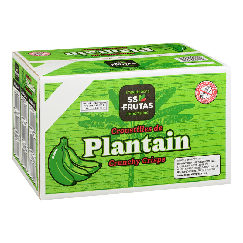 SS Frutas - Plantain Crisps Salted - 50 x 85g