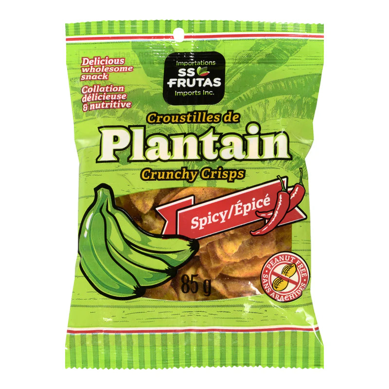 SS Frutas - Spicy Plantain Crisps - 50 x 85g