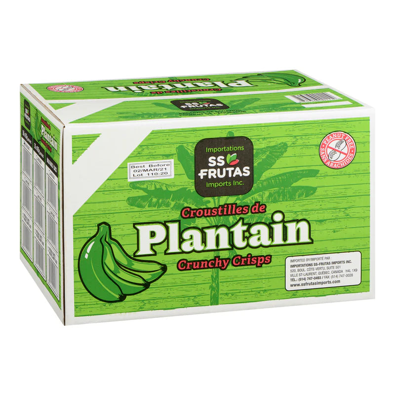 SS Frutas - Sweet Plantain Crisps - 50 x 85g