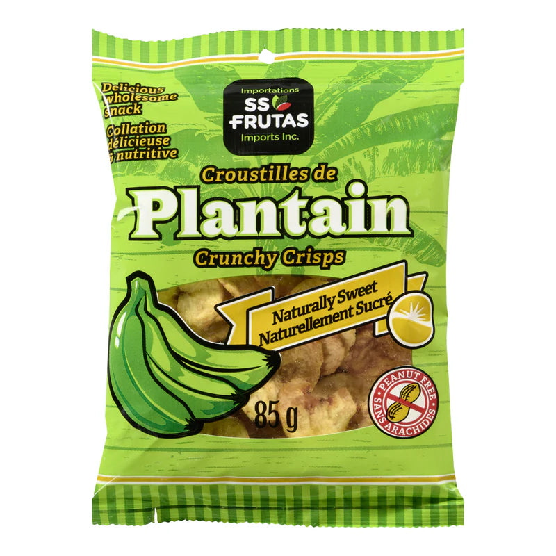 SS Frutas - Sweet Plantain Crisps - 50 x 85g