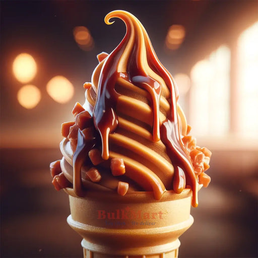 Salted Caramel Milk Chocolate Cone Dip Topping
