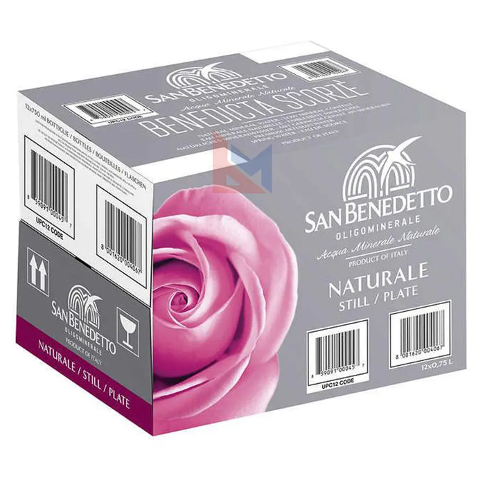 San Bendetto - Natural Mineral Water - 12 x 750 ml