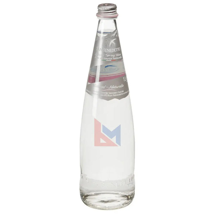 San Benedetto - Natural Mineral Water Glass Bottle - 12 x 1 L
