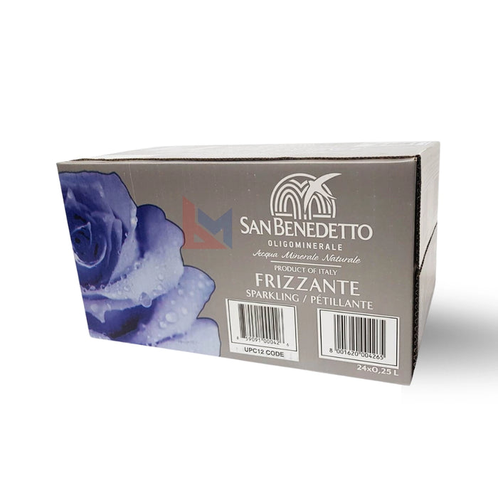 San Benedetto - Sparkling Mineral Water Glass - 24x250 ml