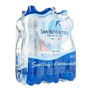San Benedetto - Sparkling Mineral Water PET - 6 x 1.5 L