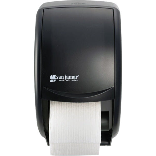 San Jamar DB350 Standard Toilet Paper Dispenser Double Roll - Each