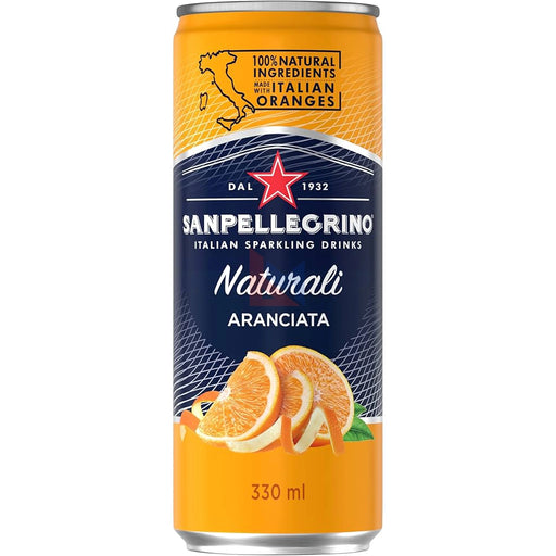 San Pellegrino - Aranciata Orange Sparkling Beverage - 6 x 330 ml