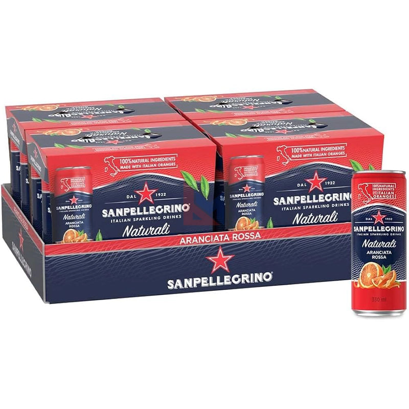 San Pellegrino - Aranciata Rossa Blood Orange Sparkling Beverage - 24x330 ml