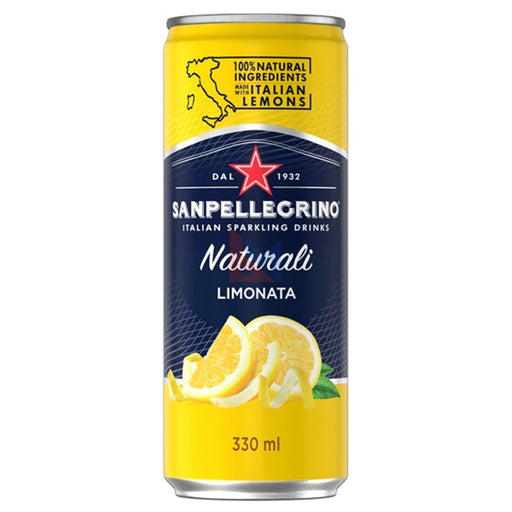 San Pellegrino - Limonata Lemon Sparkling Beverage - 6 x 330 ml