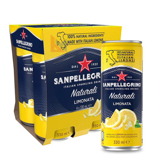 San Pellegrino - Limonata Lemon Sparkling Beverage - 6 x 330 ml