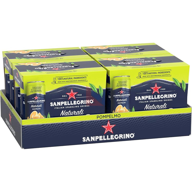 San Pellegrino - Pompelmo Grapefruit Sparkling Beverage - 24 x 330 ml