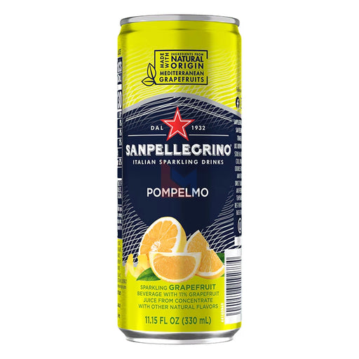 San Pellegrino - Pompelmo Grapefruit Sparkling Beverage - 24 x 330 ml
