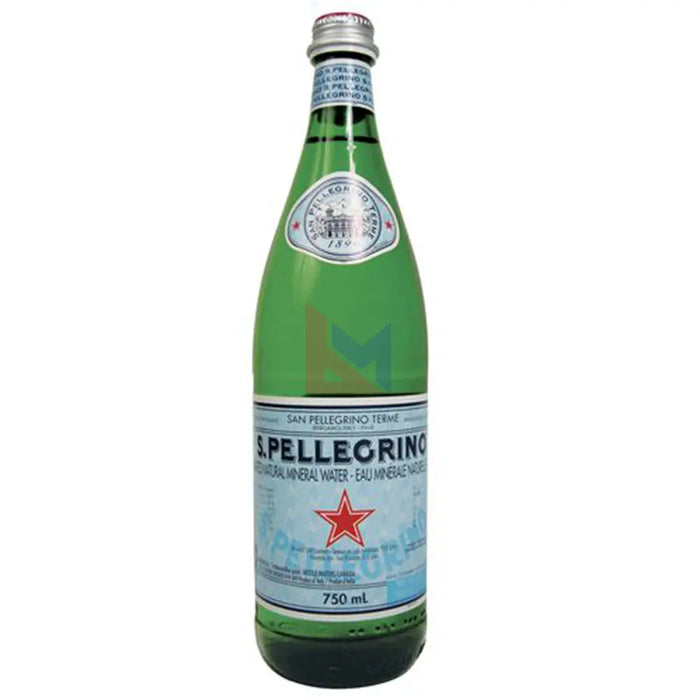 San Pellegrino - Sparkling Natural Mineral Water Glass - 12 x 750 ml