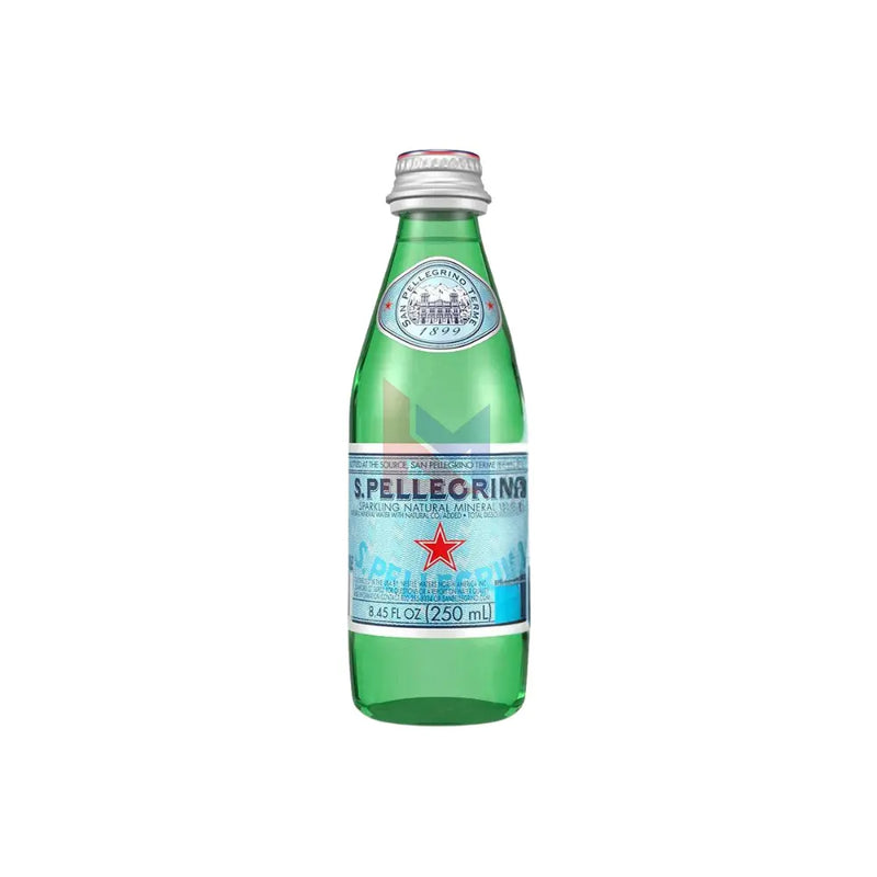 San Pellegrino - Sparkling Natural Mineral Water Glass - 24 x 250 ml