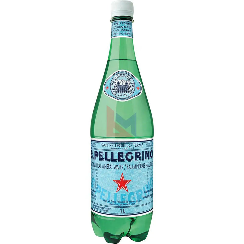 San Pellegrino - Sparkling Natural Mineral Water PET - 6 x 1 L