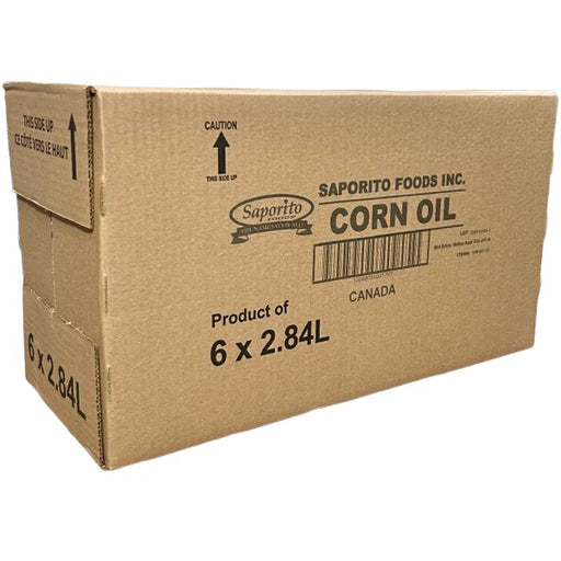 Saporito - Corn Oil - 6 x 2.84 L