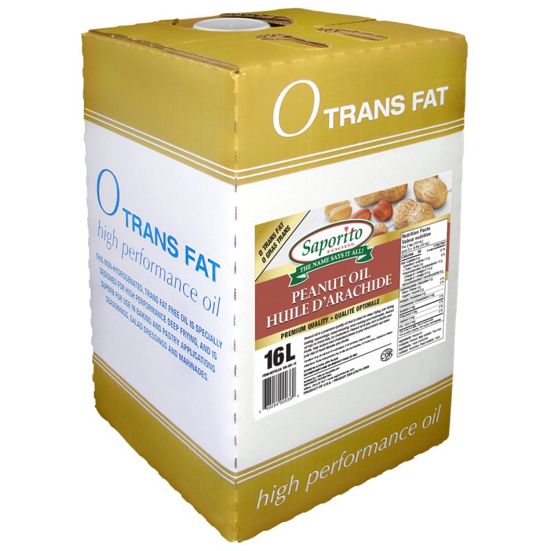 Saporito - Peanut Oil - 16 L
