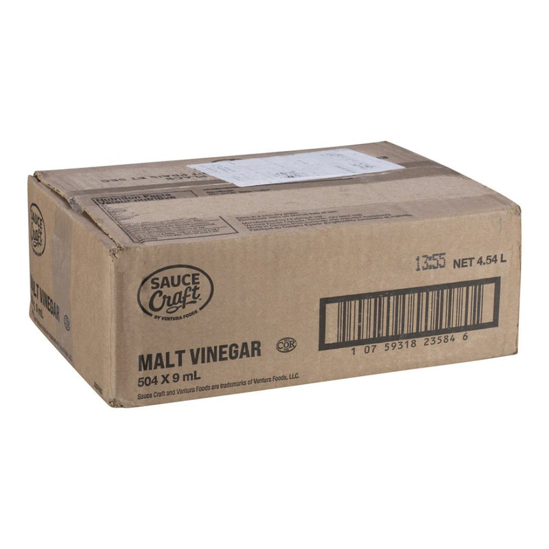 Sauce Craft - Malt Vinegar Portions - 504 x 9 ml