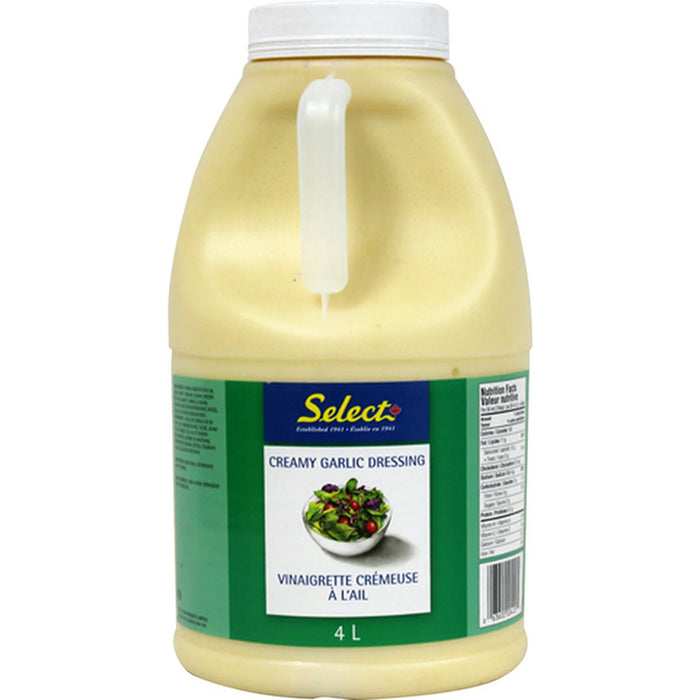 Select - Creamy Garlic Dressing - 4 L