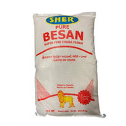 Sher - Super Fine Chickpea Flour - Brar Besan - 40 Lbs