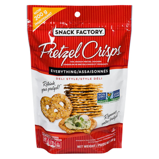 Snack Factory - Pretzel Crisps Everything - 12 x 200g