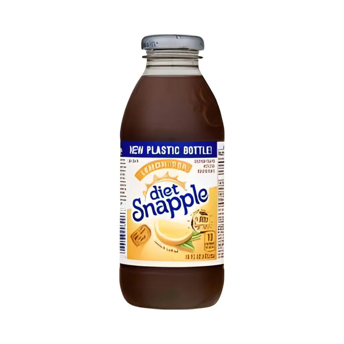 Snapple - Diet Lemon Tea Plastic Bottle - 12 x 473 ml