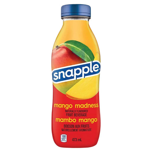 Snapple - Mango Madness Plastic Bottle - 12 x 473 ml