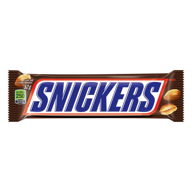 Snickers - Chocolate Bar - 48 x 52g
