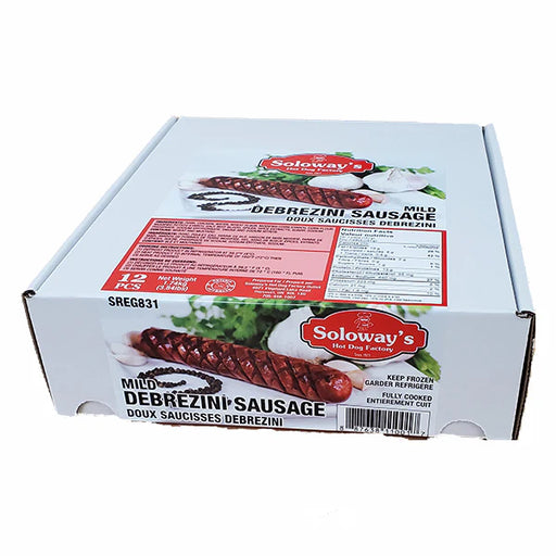 Soloway's - Mild 8" Debrizini Sausages Fully Cooked 12 Pcs - 1.74 Kg