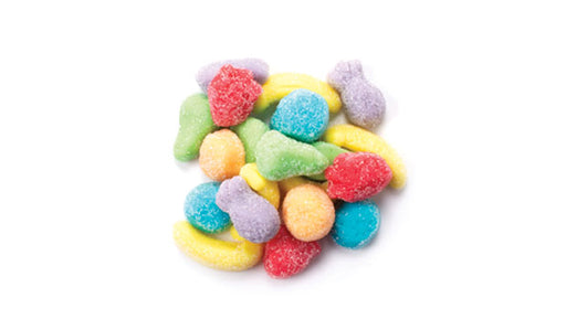 Sour Gummy Mini Fruit Mix Bulk Gummies - 12 Kg