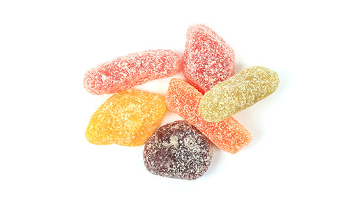 Sour Wine Gums Natural Color & Flavors Bulk Gummies - 26.5 Lbs