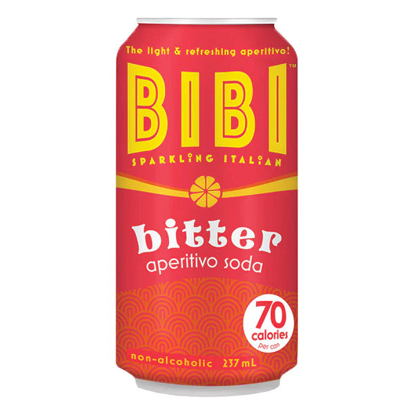 Sparkling Italian Bitter Aperitivo Soda - 24 x 237 ml