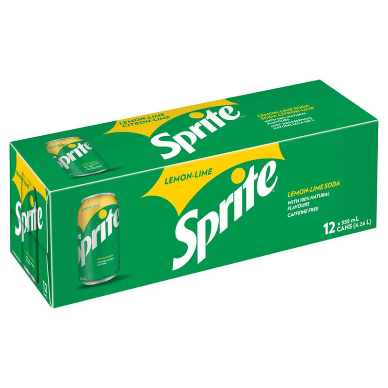 Sprite - Regular Soda - 12 x 355 ml