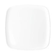 Square White Plastic Plate 12 inch Platter
