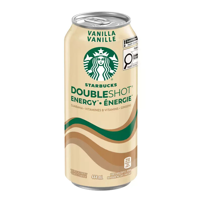Starbucks - Doubleshot Vanilla Energy Drink - 12 x 444 ml