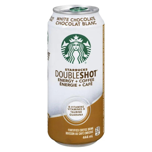 Starbucks - Doubleshot White Chocolate Energy Coffee Drink - 12 x 444 ml