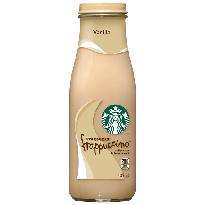 Starbucks - Frappuccino Vanilla Coffee Drink - 12 x 405 ml