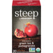 Steep By Bigelow - Organic Green Tea With Pomegranate Tea Bags - 20/Box