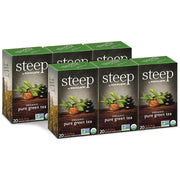 Steep By Bigelow - Organic Pure Green Tea Bags - 6 x 20 Ct