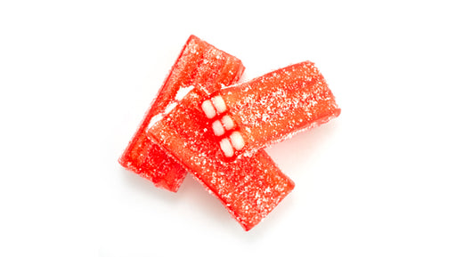 Strawberry Candy Bricks Bulk Gummies - 12 Kg