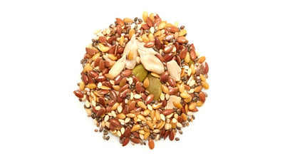 Super 6 Organic Seeds Mix - 25 Lbs