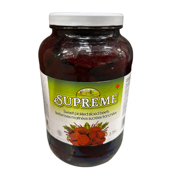 Supreme - Sweet Pickled Sliced Beets - 3.78 L