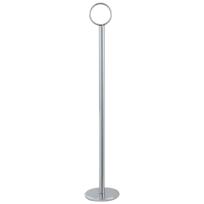 Winco -  Table Number Holder, Chrome 12" - Each