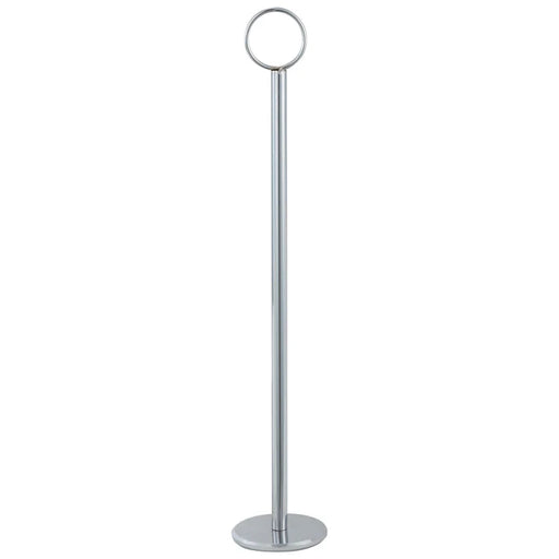 Winco -  Table Number Holder, Chrome 12" - Each