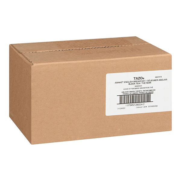 Tazo - Awake English Breakfast Black Tea - 6 x 20 Ct