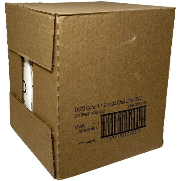 Tazo - Chai Latte Tea Concentrate - 6 x 946 ml