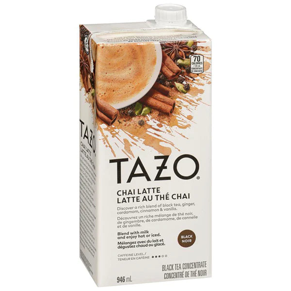 Tazo - Chai Latte Tea Concentrate - 6 x 946 ml